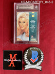 XC-McCARTHY_045 - 1998 Playboy Best of Jenny McCarthy #5 Jenny McCarthy Trading Card (Slabbed) Autographed By Jenny McCarthy