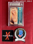 XC-McCARTHY_050 - 1998 Playboy Best of Jenny McCarthy #40 Jenny McCarthy Trading Card (Slabbed) Autographed By Jenny McCarthy