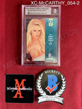 XC-McCARTHY_054 - 1998 Playboy Best of Jenny McCarthy #47 Jenny McCarthy Trading Card (Slabbed) Autographed By Jenny McCarthy