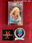 XC-McCARTHY_061 - 1998 Playboy Best of Jenny McCarthy #20 Jenny McCarthy (Auto Grade 10) Trading Card (Slabbed) Autographed By Jenny McCarthy