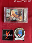 XC-McCARTHY_063 - 1998 Playboy Best of Jenny McCarthy #34 Jenny McCarthy (Auto Grade 10) Trading Card (Slabbed) Autographed By Jenny McCarthy