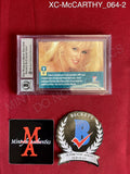 XC-McCARTHY_064 - 1998 Playboy Best of Jenny McCarthy #37 Jenny McCarthy (Auto Grade 10) Trading Card (Slabbed) Autographed By Jenny McCarthy