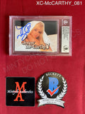 XC-McCARTHY_081 - 1998 Playboy Best Of Jenny McCarthy #64 Jenny McCarthy Trading Card (Slabbed) Autographed By Jenny McCarthy