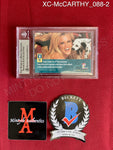 XC-McCARTHY_088 - 1998 Playboy Best Of Jenny McCarthy #92 Jenny McCarthy Trading Card (Slabbed) Autographed By Jenny McCarthy