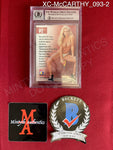 XC-McCARTHY_093 - 1998 Playboy Best Of Jenny McCarthy Play Time #P2 Jenny McCarthy (Auto Grade 10) Trading Card (Slabbed) Autographed By Jenny McCarthy