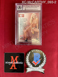 XC-McCARTHY_093 - 1998 Playboy Best Of Jenny McCarthy Play Time #P2 Jenny McCarthy (Auto Grade 10) Trading Card (Slabbed) Autographed By Jenny McCarthy