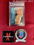 XC-McCARTHY_102 - 1998 Playboy Best Of Jenny McCarthy #17 Jenny McCarthy (Auto Grade 10) Trading Card (Slabbed) Autographed By Jenny McCarthy