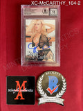 XC-McCARTHY_104 - 1998 Playboy Best Of Jenny McCarthy #59 Jenny McCarthy (Auto Grade 10) Trading Card (Slabbed) Autographed By Jenny McCarthy