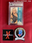 XC-McCARTHY_104 - 1998 Playboy Best Of Jenny McCarthy #59 Jenny McCarthy (Auto Grade 10) Trading Card (Slabbed) Autographed By Jenny McCarthy