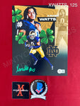 XWATTS_125 - 8x10 Photo Autographed By Xavier Watts