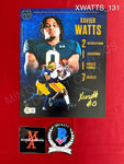 XWATTS_131 - 8x10 Photo Autographed By Xavier Watts