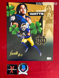 XWATTS_159 - 11x14 Photo Autographed By Xavier Watts