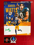 XWATTS_161 - 11x14 Photo Autographed By Xavier Watts