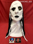 AARONS_003 - The Nun Mask Autographed By Bonnie Aarons