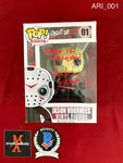 ARI_001 - Friday The 13th 01 Jason Voorhees Funko Pop! Autographed By Ari Lehman