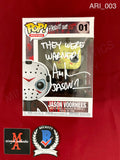 ARI_003 - Friday The 13th 01 Jason Voorhees Funko Pop! Autographed By Ari Lehman