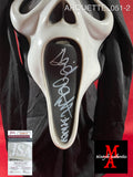 ARQUETTE_051 - Ghostface (Fun World) Mask Autographed By David Arquette