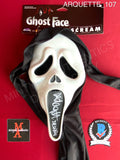 ARQUETTE_107 - Ghost Face Fun World Mask Autographed By David Arquette