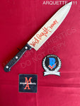 ARQUETTE_111 - Real 8" Knife Knife Autographed By David Arquette