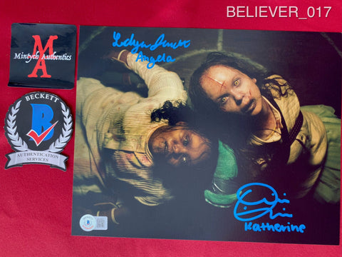 BELIEVER_017 - 8x10 Photo Autographed By Lidya Jewett & Olivia O'Neill