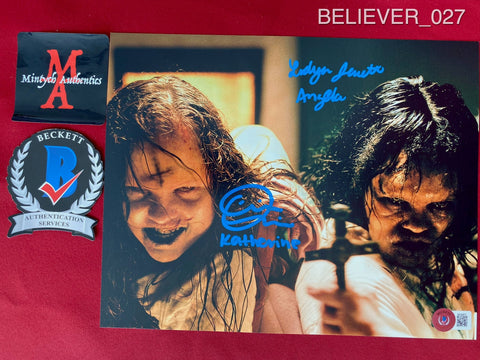 BELIEVER_027 - 8x10 Photo Autographed By Lidya Jewett & Olivia O'Neill