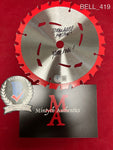 BELL_419 - Real 7" Steel Saw Blade Autographed By Tobin Bell