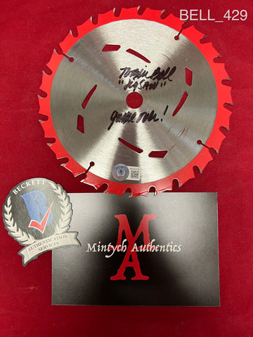 BELL_429 - Real 7" Steel Saw Blade Autographed By Tobin Bell