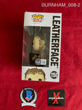 BURNHAM_008 - TCM 1150 Leatherface Funko Pop! Autographed By Mark Burnham