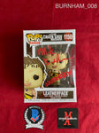 BURNHAM_008 - TCM 1150 Leatherface Funko Pop! Autographed By Mark Burnham