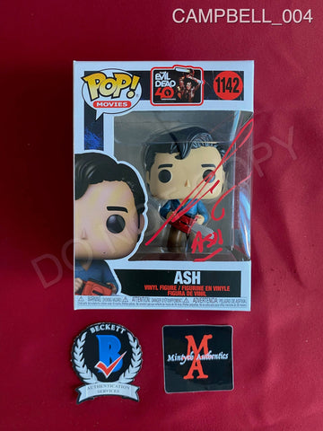 CAMPBELL_004 - The Evil Dead 40th Anniversary 1142 Ash Funko Pop! Autographed By Bruce Campbell