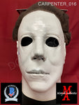 CARPENTER_016 - Michael Myers 1978 Trick Or Treat Studios Mask Autographed By John Carpenter