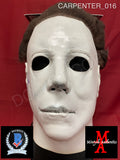 CARPENTER_016 - Michael Myers 1978 Trick Or Treat Studios Mask Autographed By John Carpenter