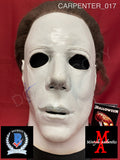 CARPENTER_017 - Michael Myers 1978 Trick Or Treat Studios Mask Autographed By John Carpenter