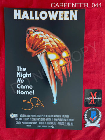 CARPENTER_044 - 11x17 Photo Autographed By John Carpenter