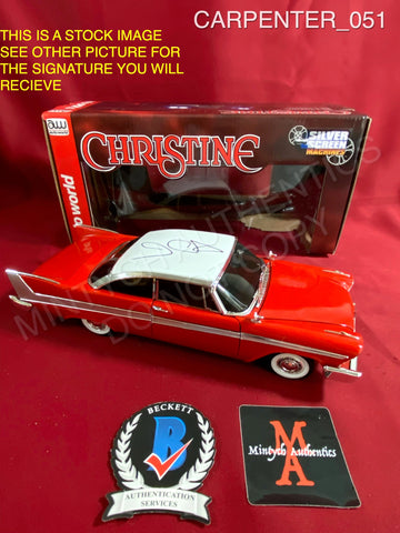 CARPENTER_051 - Christine "Murder Edition" Auto World  1:18 Diecast Car Autographed By John Carpenter