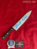 CASTLE_066 - Real 8" Steel Knife Autographed By Nick Castle