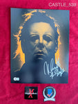 CASTLE_539 - 11x14 Photo Autographed By Nick Castle