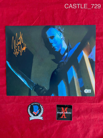 CASTLE_729 - 11x14 Photo Autographed By Nick Castle