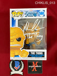 CHIKLIS_013 - Fantastic Four 560 The Thing Funko Pop! Autographed By Michael Chiklis