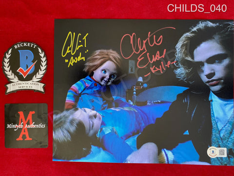 CHILDS_040 - 8x10 Photo Autographed By Alex Vincent & Christine Elise