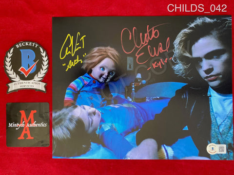 CHILDS_042 - 8x10 Photo Autographed By Alex Vincent & Christine Elise