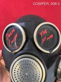 COWPER_008 - Real Rubber Miners Mask Autographed By Peter Cowper