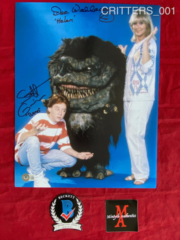 CRITTERS_001 - 11x14 Photo Autographed By Dee Wallace & Scott Grimes