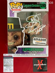 DAVIS_008 - Leprechaun 1245 Amazon Exclusive (Bloody) Funko Pop! Autographed By Warwick Davis