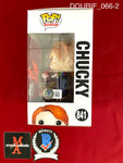 DOURIF_066 - Child's Play 2 841 Chucky Special Edition Funko Pop! Autographed By Brad Dourif