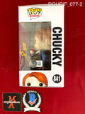 DOURIF_077 - Child's Play 2 841 Chucky Special Edition Funko Pop! Autographed By Brad Dourif