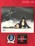 ELVIRA_537 - 8x10 Photo Autographed By Elvira