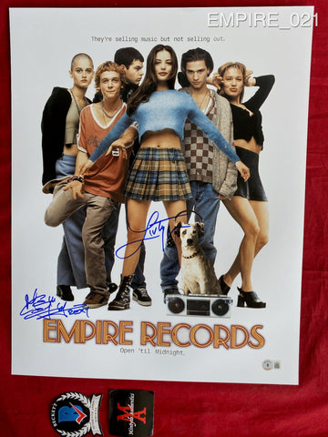 EMPIRE_021 - 16x20 Photo Autographed By Liv Tyler & Maxwell Caulfield