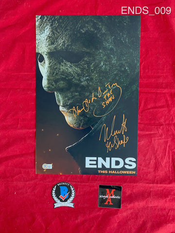 ENDS_009 - 11x17 Photo Autographed By Nick Castle & James Jude Courtney