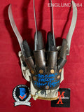 ENGLUND_084 - Rubies Supreme Edition Freddy Krueger Metal Glove Autographed By Robert Englund